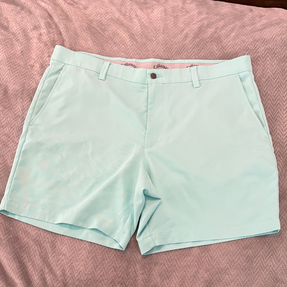 Men's Light Blue Callaway Shorts
